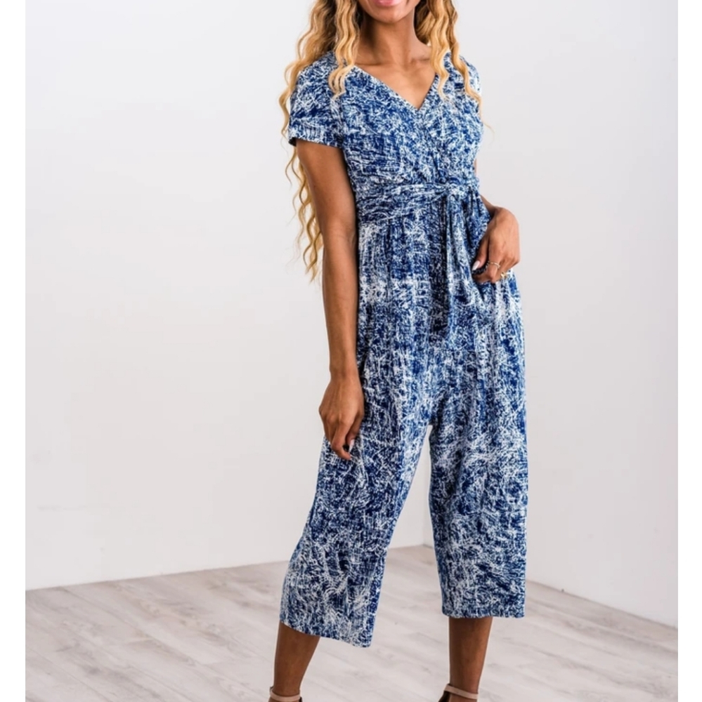 Brand new v neck nursing jumpsuit